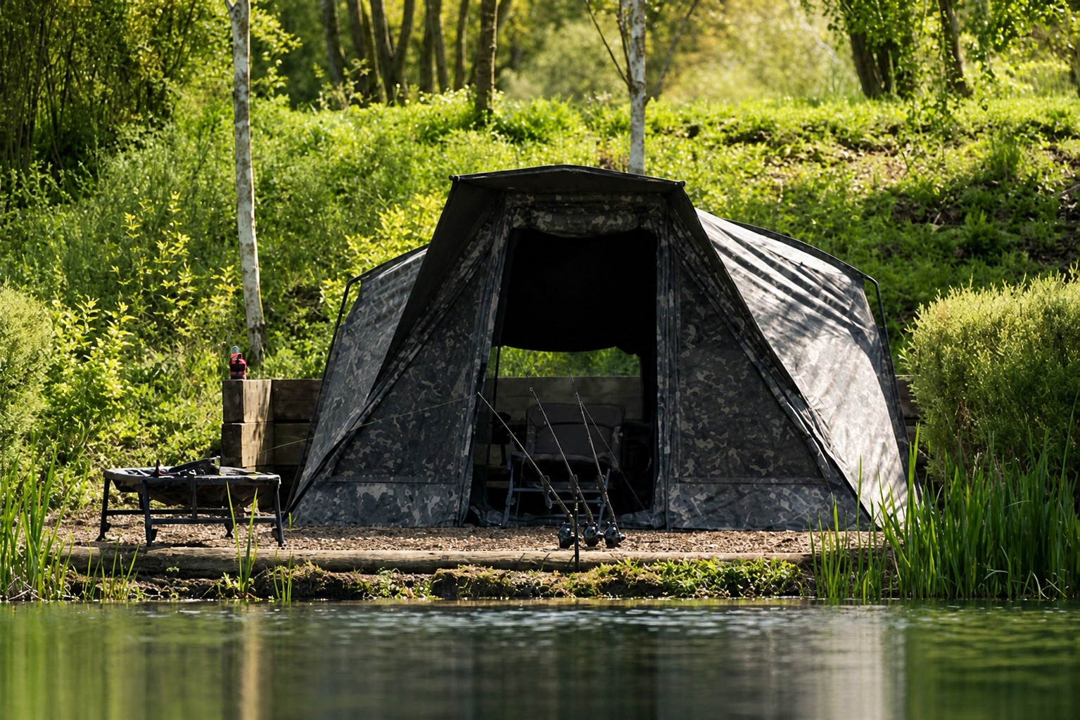 Une capsule intérieure pour séparer le bivouac du dehors.